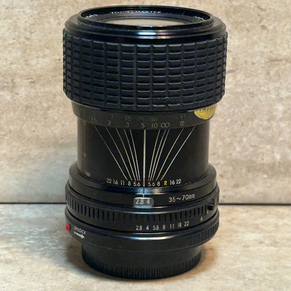 Sigma‎ Zoom-Master 35-70mm f2.8-4 Multi-Coated Lens for Canon FD Mount Japan